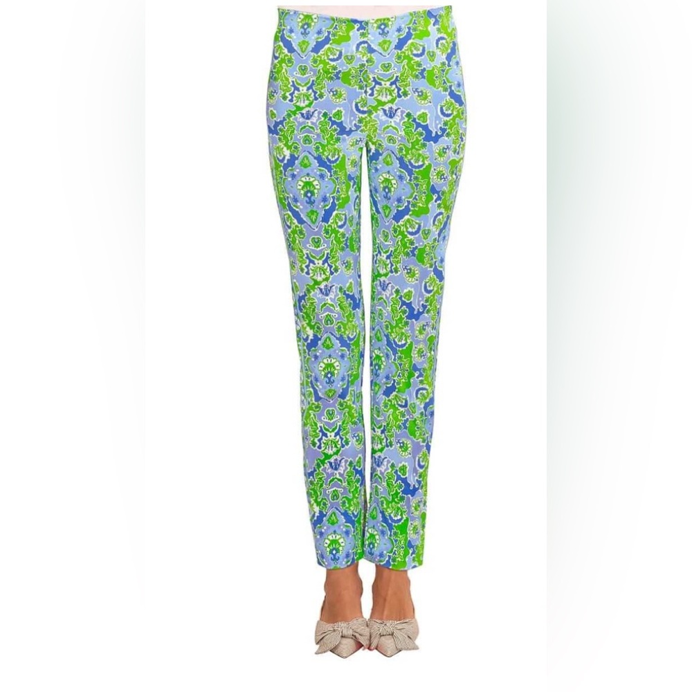 NEW Gretchen Scott $149 Gripeless Pull On Pants Size SMALL WATTEAU Stretch - Picture 3 of 11